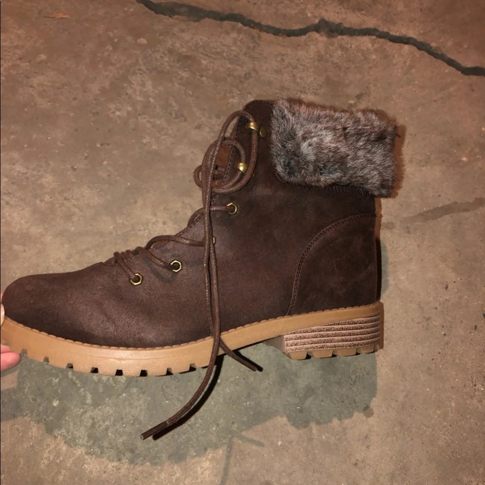 Brown boots